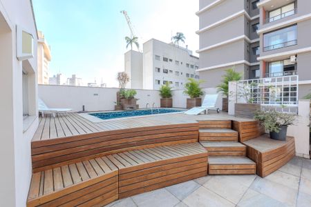 Apartamento para alugar com 70m², 1 quarto e 1 vaga Apartamento para alugar com 70m², 1 quarto e 1 vagaÁrea comum - Piscina