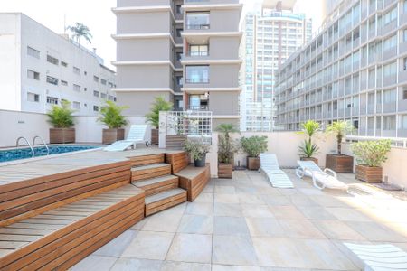 Apartamento para alugar com 70m², 1 quarto e 1 vaga Apartamento para alugar com 70m², 1 quarto e 1 vagaÁrea comum - Piscina