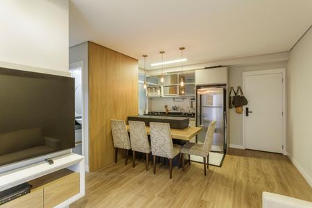 Sala de apartamento para alugar com 1 quarto, 50m² em Indianópolis, São Paulo