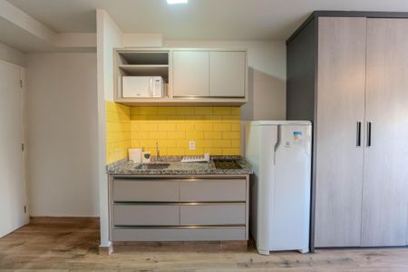 Studio para alugar com 24m², 1 quarto e sem vaga Studio para alugar com 24m², 1 quarto e sem vagaCozinha