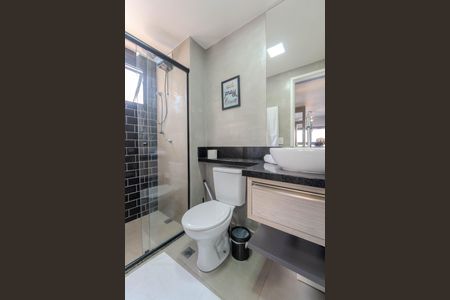 Studio para alugar com 24m², 1 quarto e sem vaga Studio para alugar com 24m², 1 quarto e sem vagaBanheiro