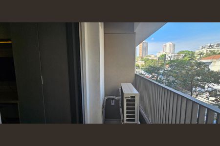 Varanda de kitnet/studio para alugar com 1 quarto, 28m² em Vila Mariana, São Paulo