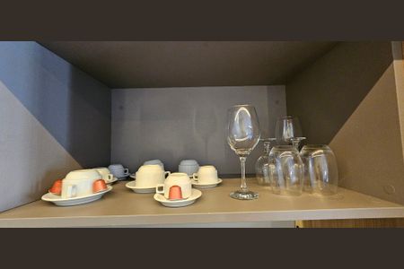 Studio para alugar com 28m², 1 quarto e sem vaga Studio para alugar com 28m², 1 quarto e sem vagaCozinha