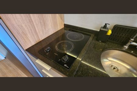 Studio para alugar com 28m², 1 quarto e sem vaga Studio para alugar com 28m², 1 quarto e sem vagaCozinha