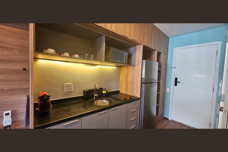 Studio para alugar com 28m², 1 quarto e sem vaga Studio para alugar com 28m², 1 quarto e sem vagaCozinha