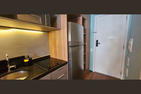 Studio para alugar com 28m², 1 quarto e sem vaga Studio para alugar com 28m², 1 quarto e sem vagaCozinha