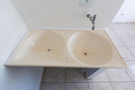 Cozinha de kitnet/studio para alugar com 1 quarto, 18m² em Parque Savoi City, São Paulo