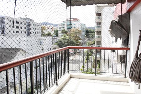Varanda da Sala de apartamento à venda com 4 quartos, 110m² em Jacarepaguá, Rio de Janeiro