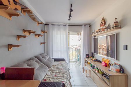 Sala de apartamento à venda com 2 quartos, 55m² em Vila Rui Barbosa, São Paulo
