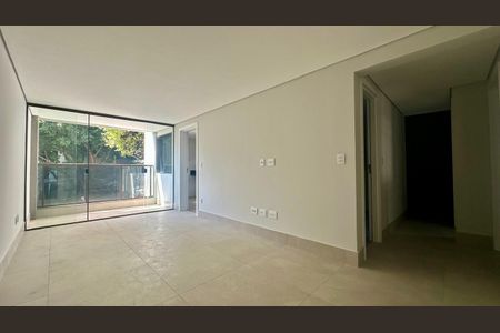 Sala de apartamento à venda com 2 quartos, 94m² em Sion, Belo Horizonte