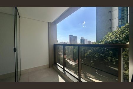 Varanda de apartamento à venda com 2 quartos, 71m² em Sion, Belo Horizonte