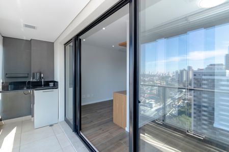 Varanda de apartamento à venda com 1 quarto, 37m² em Campo Belo, São Paulo