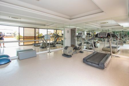 Apartamento à venda com 52m², 1 quarto e 2 vagas Apartamento à venda com 52m², 1 quarto e 2 vagasÁrea comum - Academia