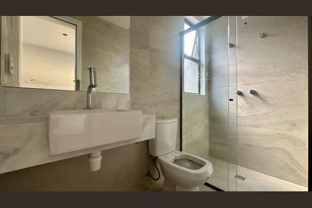 Banheiro Social de apartamento à venda com 2 quartos, 71m² em Sion, Belo Horizonte