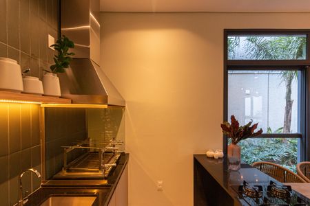 Apartamento à venda com 26m², 1 quarto e sem vagaÁrea gourmet