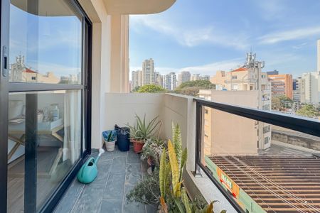 Varanda da Sala de apartamento à venda com 2 quartos, 111m² em Vila Mariana, São Paulo