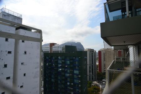 Vista da Varanda de apartamento à venda com 1 quarto, 65m² em Barra da Tijuca, Rio de Janeiro