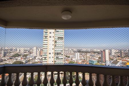 Varanda da Sala de apartamento à venda com 4 quartos, 195m² em Vila Maria, São Paulo