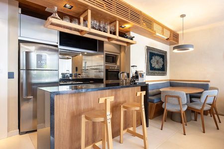 Apartamento à venda com 103m², 2 quartos e 2 vagasCozinha