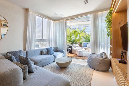 Sala de apartamento à venda com 2 quartos, 103m² em Vila Olímpia, São Paulo