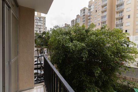 Varanda da Sala de apartamento para alugar com 2 quartos, 52m² em Jardim Celeste, São Paulo