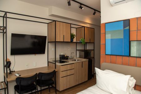 Studio de kitnet/studio à venda com 1 quarto, 26m² em Jardim das Acacias, São Paulo