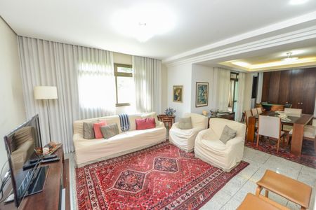 Sala de apartamento para alugar com 4 quartos, 155m² em Luxemburgo, Belo Horizonte