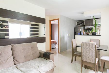 Sala de apartamento para alugar com 2 quartos, 44m² em Igara, Canoas