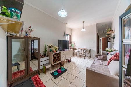 Sala de apartamento à venda com 2 quartos, 66m² em Vila Pires, Santo André