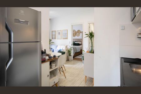 Apartamento para alugar com 60m², 2 quartos e sem vagaCozinha e Área de Serviço