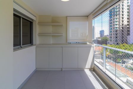 Varanda da Sala de apartamento para alugar com 3 quartos, 105m² em Jardim Prainha, São Paulo