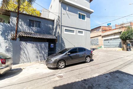 Casa para alugar com 56m², 1 quarto e sem vagaFachada + Placa