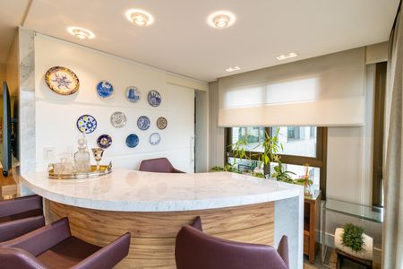 Sala de apartamento à venda com 3 quartos, 147m² em Tristeza, Porto Alegre