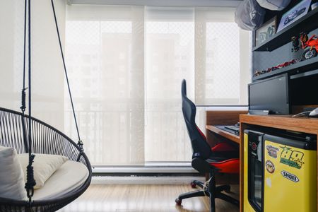 Varanda da Sala de apartamento para alugar com 2 quartos, 55m² em Vila Andrade, São Paulo