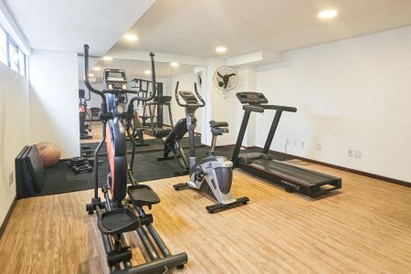 Apartamento para alugar com 39m², 1 quarto e 1 vaga Apartamento para alugar com 39m², 1 quarto e 1 vagaAcademia