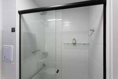Studio para alugar com 24m², 1 quarto e sem vaga Studio para alugar com 24m², 1 quarto e sem vagaBanheiro