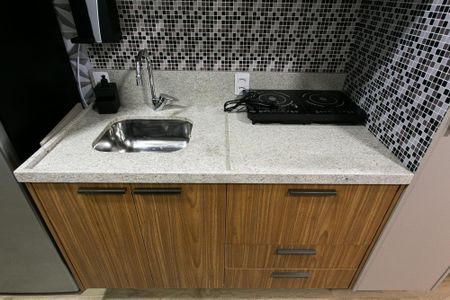 Studio para alugar com 24m², 1 quarto e sem vaga Studio para alugar com 24m², 1 quarto e sem vagaCozinha