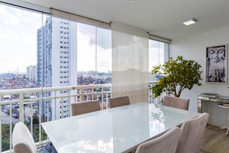 Varanda da Sala de apartamento à venda com 3 quartos, 75m² em Parque Reboucas, São Paulo