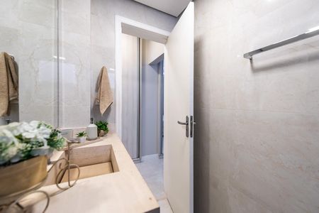 Apartamento para alugar com 127m², 3 quartos e 1 vaga Apartamento para alugar com 127m², 3 quartos e 1 vagaBanheiro do Quarto 3