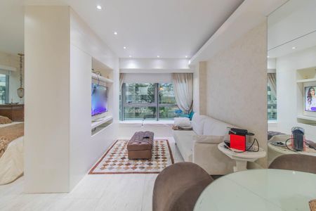 Sala de apartamento à venda com 1 quarto, 49m² em Praia de Belas, Porto Alegre