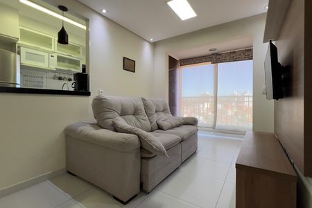 Sala de apartamento para alugar com 2 quartos, 51m² em Vila Augusta, Guarulhos