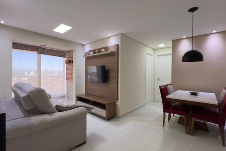 Sala de apartamento para alugar com 2 quartos, 51m² em Vila Augusta, Guarulhos
