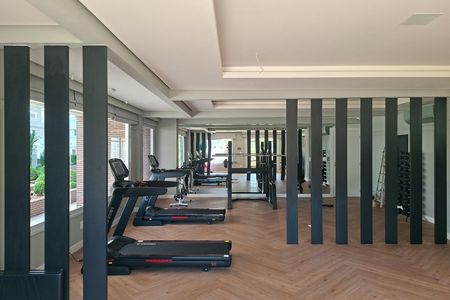 Apartamento para alugar com 121m², 3 quartos e 3 vagas Apartamento para alugar com 121m², 3 quartos e 3 vagasÁrea comum - Academia feminina