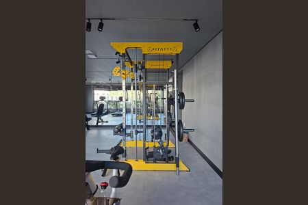 Apartamento para alugar com 121m², 3 quartos e 3 vagas Apartamento para alugar com 121m², 3 quartos e 3 vagasÁrea comum - Academia masculina