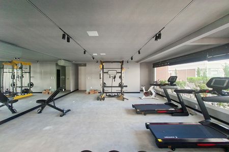 Apartamento para alugar com 121m², 3 quartos e 3 vagas Apartamento para alugar com 121m², 3 quartos e 3 vagasÁrea comum - Academia masculina