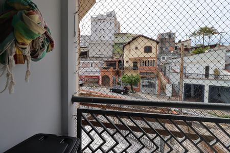 Varanda da Sala de apartamento à venda com 3 quartos, 91m² em Parque João Ramalho, Santo André