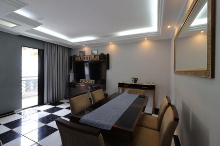 Sala de apartamento à venda com 3 quartos, 91m² em Parque João Ramalho, Santo André