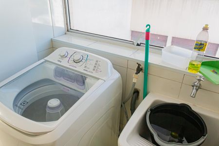 Apartamento para alugar com 65m², 2 quartos e 1 vagaDetalhe da area de serviço