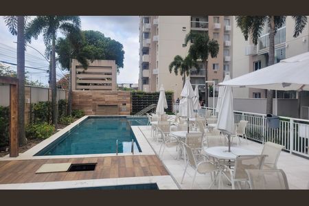 Área comum - Piscina de apartamento para alugar com 2 quartos, 57m² em Marechal Hermes, Rio de Janeiro