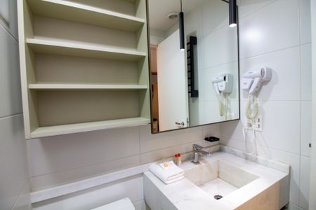 Studio para alugar com 24m², 1 quarto e sem vagaBanheiro